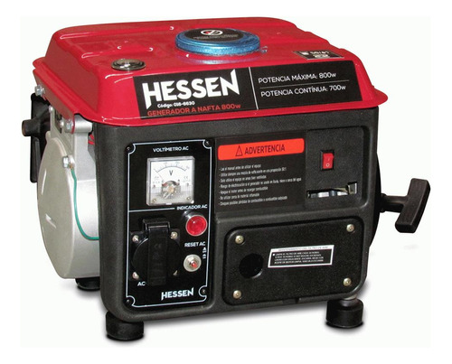 Generador Hessen 800w 2 Tiempos Hessen