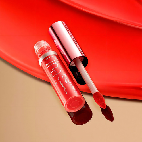 Lápiz labial en gel Natura Una Red Lip Stain, 3 g
