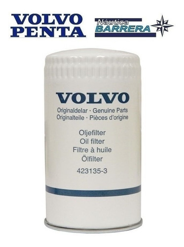 Filtro De Aceite Motor Volvo Marino Kad 42 Al 44