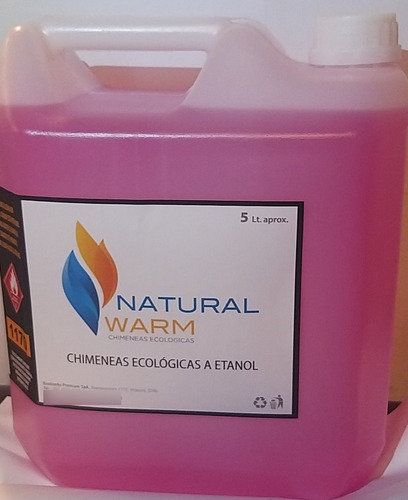 Bio Etanol Para Chimeneas, Envio Gratis R.metrop (10 Litros)