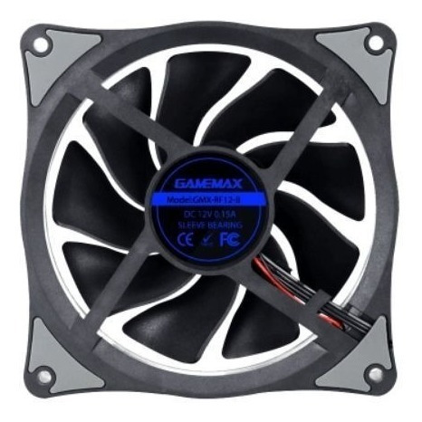 Imagem 4 de 5 de Cooler Gamer Para Gabinete Com 32 Leds Gamemax 120x120mm