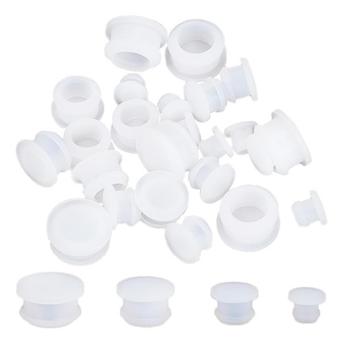 Tapones De Silicona De 4 Tamaños Para Saleros Y Pimenteros 9