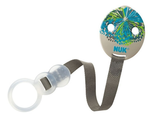 Imagen 1 de 2 de Agarrachupos Cinta Nuk N10750344 Verde