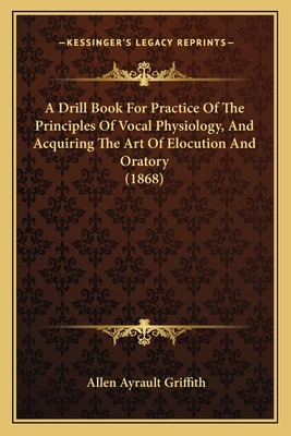 Libro A Drill Book For Practice Of The Principles Of Voca...