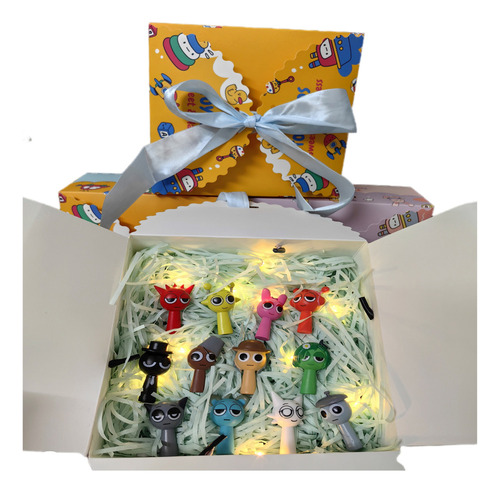 . Colección De Juguetes Incredibox Sprunki En 12 Piezas