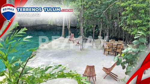 Cenote Con 17.5 Hectareas Con Frente De Carretera