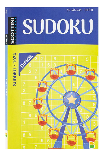 Scottini Sudoku (96p) N.1024 (difícil)