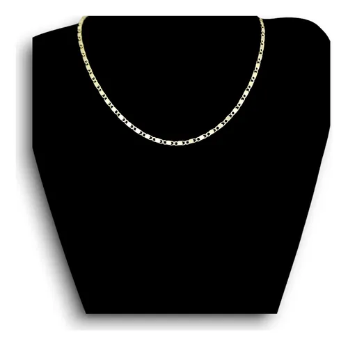 comprar Cadena Collar Eslabón Valentino Oro 18k Elegante Lujo Larga