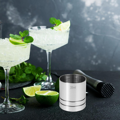 Jigger Copo Medidor De Aço Inoxidável Jigger De Bar 35ml