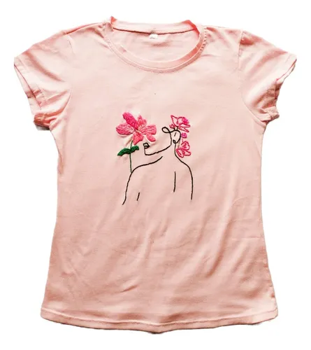 Camisetas Bordadas A Mano MercadoLibre