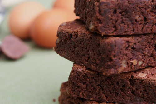 Brownie Húmedo Con Nueces X 6 Unidades
