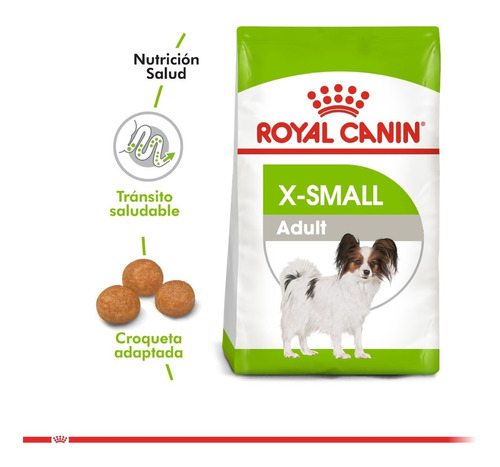 Imagen 1 de 1 de Royal Canin X-small Adulto 2.5 Kg Pethome