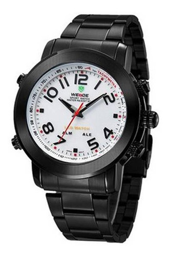 Relógio Masculino Weide Preto Fosco