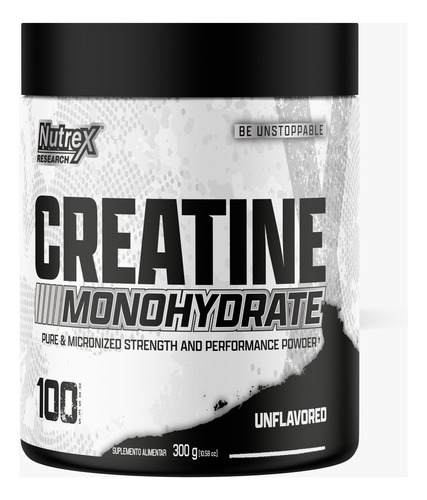 Suplemento en polvo Nutrex Research  Creatina Creatine Drive creatina sabor sin sablor en pote de 300mL