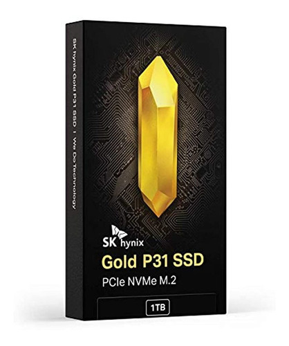 Sk Hynix Gold P31 1tb Pcie Nvme Gen3 M.2 2280 Ssd Interno - 