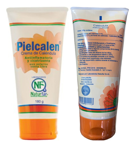 Pielcalen-crema De Caléndula-antiinflamatorio-cicatrizante