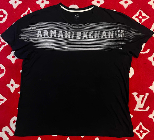 Remera Armani Exchange Estampa