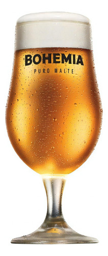 Taça Cerveja Bohemia Pilsen De Vidro 380ml Cor Transparente