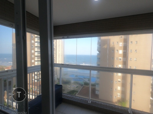 Imagem 19 de 30 de Lindo Apartamento Auto Padrão, Com Vista Para O Mar, Com Dois Dormitórios Sendo Uma Suíte, No Centro Da Cidade. - Ap00073 - 68682009