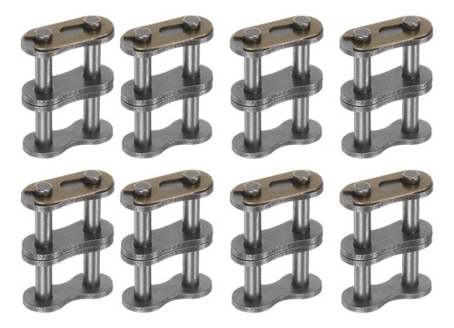 Enlaces De Conexión De Cadena De Doble Rodillo Uxcell 8pcs