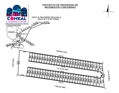Terreno En Venta En Vía Mareka, Conkal