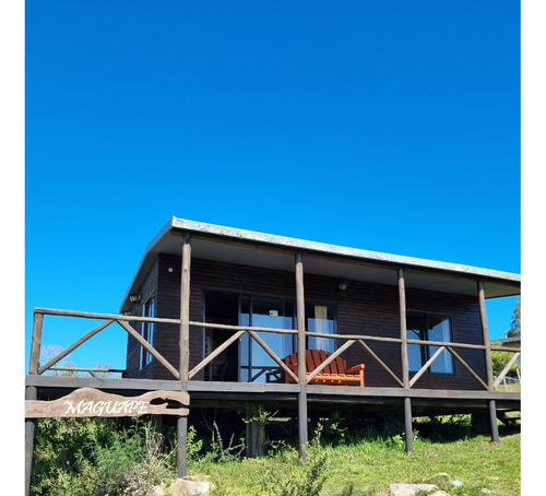 Cabaña En Alquiler Villa Serrana, Estufa A Leña, Directv, Excelentes Vistas Al Atardecer.