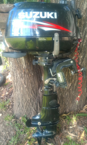 Motor Suzuki 6 Hp 4 Tiempos - Pata Corta