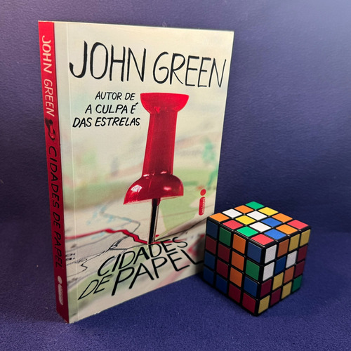 Livro Cidades De Papel - John Green