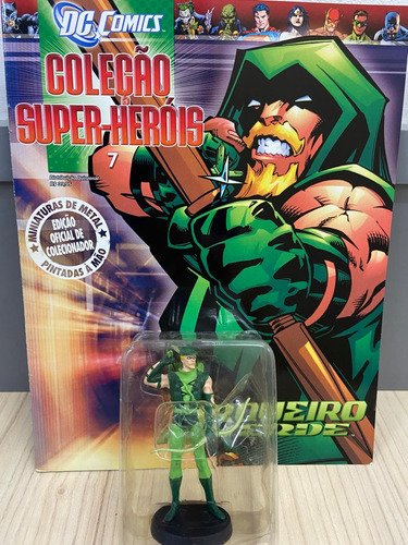Miniatura Dc Comics Eaglemoss - Arqueiro Verde ( Edição:07 )
