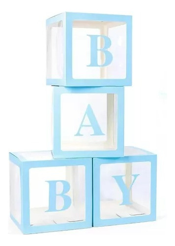 Cubos Para Globos Decorativos Baby Shower Y Cumpleaños