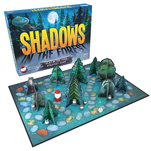 Thinkfun Shadows In The Forest Play In The Dark Board Game F