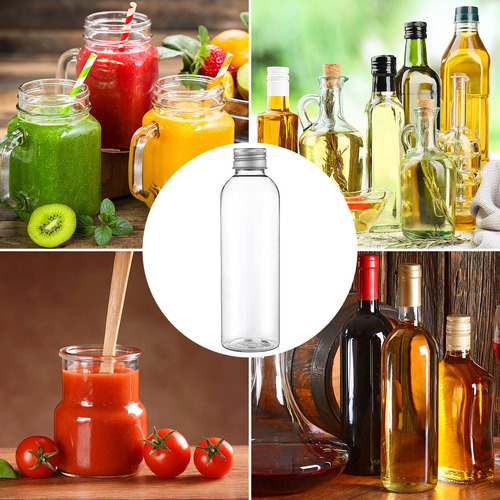 6 Botellas De Viaje Recargables, Botellas De Plástico Vacías