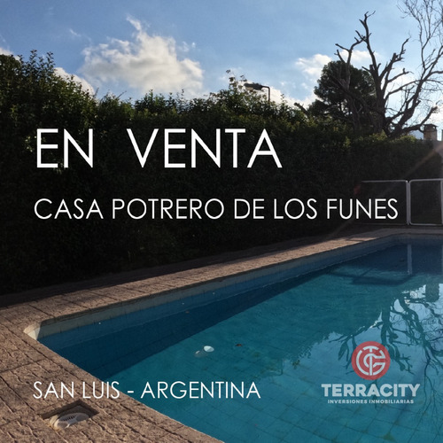 Venta Casa Potrero De Los Funes, San Luis, Argentina