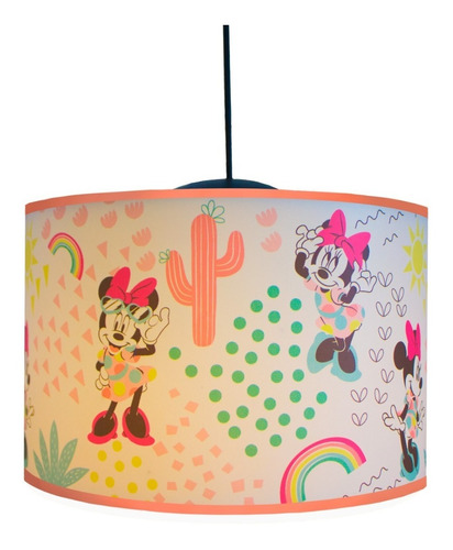 Pendente De Teto/luminária Pop Minnie Mouse Disney