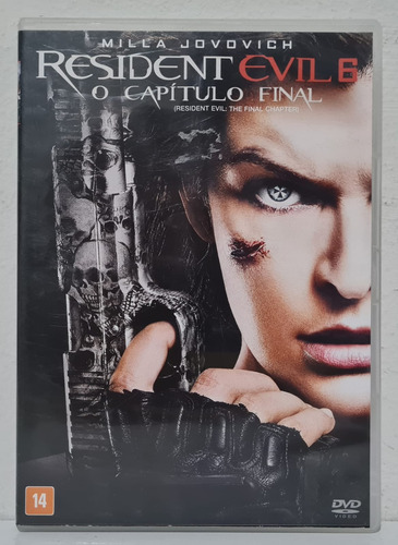 Dvd Resident Evil 6 - O Capítulo Final 