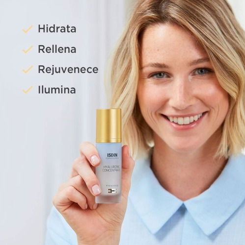 Imagen 2 de 10 de Isdinceutics Serum Hyaluronic Concentrate Ácido Hialurónico