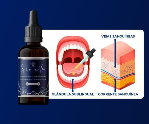 Sinata Gotas Suplemento Líquido Em Conta Gotas - 30 Ml
