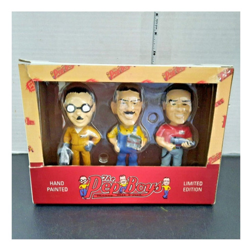 Pep Boys Figura Boneco Oficina Diorama Miniatura
