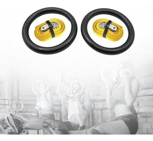 Anillos De Gimnasia Con Correas Antideslizantes,