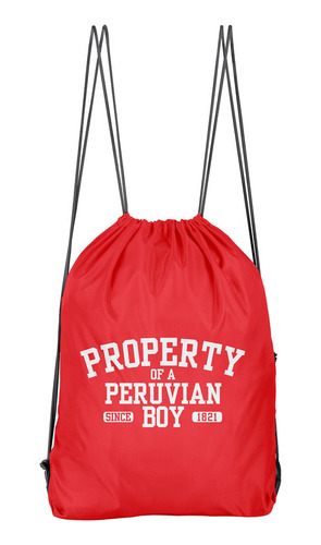 Bolso Deportivo Property Of A Boy (d0196 Boleto.store)