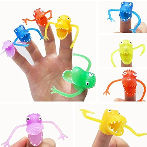 Toymytoy 10 Unids Monster Finger Cool Para Niños Gran Favor