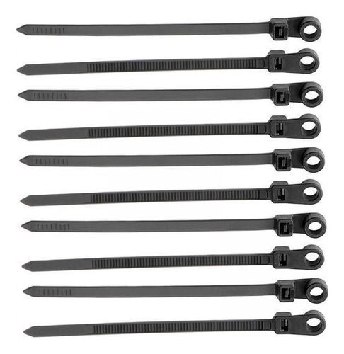 2 Paquete De 2-6 10 Piezas De Bridas De Nailon Con 2 Piezas