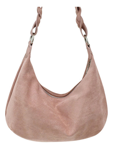 Bolso De Mano Casual De Gamuza Ajustable Con Correa For Axi