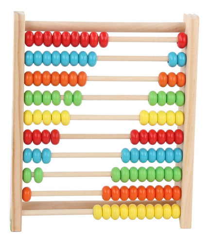 New Juguete De Madera Abaco Juego Educativo Números Lógica