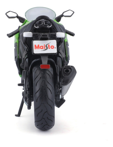 Maisto Motocicleta Mc Kawasaki Ninja Zx 10r A Escala 1:12 Color Verde