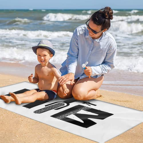 Toalla De Playa De Microfibra Secado Rápido Grande