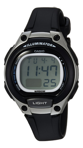 Reloj Mujer Casio Lw-203-1avc Cuarzo Pulso Negro En