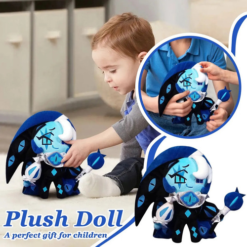 Muñeca De Peluche Cookie Run Kingdom Plush Shadow Milk Cooki