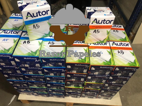 Resma Autor 75g A5 X 1000 Hojas Blanco