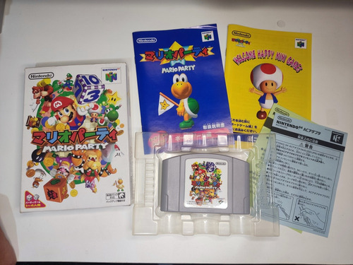 Mario Party Nintendo 64 Original - Japonês Completo 